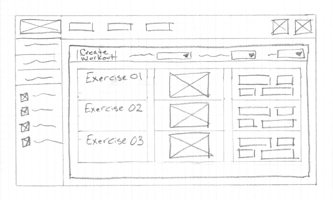 Workout creation of Peregrine